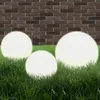 Image de Lampe - vidaXL - Jeu de lampes boule LED - 20/30/40 cm - PMMA - Extérieur