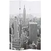 Image de Cloison De Séparation Pliable 120x170 Cm New York Noir Et Blanc Vidaxl