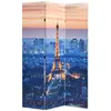 Image de Cloison De Séparation Pliable 120x170 Cm Paris La Nuit Vidaxl