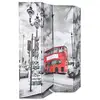 Image de Vidaxl cloison de séparation 160 x 170 cm bus londonien noir et blanc