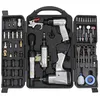 Image de Kit doutils pneumatiques - vidaXL - 70 pcs - Acier - Plastique - Visser