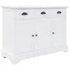 Image de vidaXL Buffet avec 3 portes MDF et Bois de pin 105x35x775 cm 245754