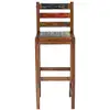 Image de Vidaxl tabourets de bar lot de 2 bois massif de récupération 245800