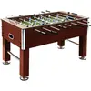 Image de Table De Football Acier 60 Kg 140 X 74,5 X 87,5 Cm Marron Vidaxl