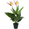 Image de Plante Artificielle Strelitzia Reginae Oiseau De Paradis 66 Cm Vidaxl