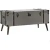 Image de Table Basse Mdf Et Aluminium 102x51x47,5 Cm Vidaxl