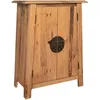 Image de Armoire Latérale De Salle De Bain Pin Massif 59x32x80 Cm Vidaxl