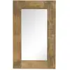 Image de Miroir Bois De Manguier Massif 50 X 80 Cm Vidaxl