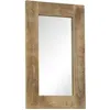 Image de vidaXL Miroir Bois de manguier massif 50 x 80 cm