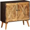 Image de Buffet Bois De Manguier Massif 85x30x75 Cm Vidaxl