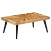 Image de vidaXL Table basse Bois de manguier massif 90x55x36 cm 246163