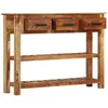 Image de Buffet Avec 3 Tiroirs 110x30x80 Cm Bois Massif Vidaxl