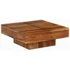 Image de vidaXL Table basse 80x80x30 cm bois dacacia massif 246250