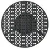 Image de Vidaxl table de bistro noir 40x70 cm métal