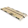 Image de vidaXL Sommier à lattes sans matelas avec 28 lattes 7 zones 80x200 cm 246444