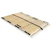 Image de vidaXL Sommier à lattes sans matelas avec 28 lattes 7 zones 140x200 cm 246448