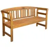 Image de Banc De Jardin 157 Cm Bois D'acacia Solide Vidaxl