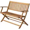 Image de Banc De Jardin 120 Cm Bois D'acacia Solide Vidaxl