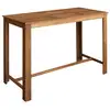 Image de Vidaxl table de bar bois d'acacia massif 150x70x105 cm 246665