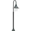 Image de Lampadaire De Jardin E27 120 Cm Aluminium Vert Foncé Vidaxl