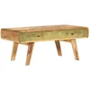 Image de Table Basse Bois De Manguier Massif 90x50x40 Cm Vidaxl