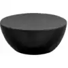 Image de Table Basse Aluminium Martelé 70x30 Cm Noir Vidaxl