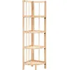 Image de vidaXL Étagère dangle bois de cèdre 27 x 27 x 110 cm 246435