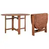 Image de Table de jardin 120x70x74 cm bois d acacia massif 44019