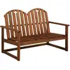 Image de Banc De Jardin 110 Cm Bois D'acacia Solide Vidaxl