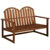 Image de vidaXL Banc de jardin 110 cm Bois dacacia solide 44034
