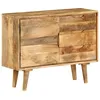 Image de Buffet Bois Massif De Manguier 90x30x69 Cm Vidaxl