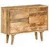 Image de vidaXL Buffet Bois massif de manguier 90x30x69 cm 246789