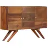 Image de Buffet Bois Recyclé Massif 110x30x75 Cm Marron Vidaxl