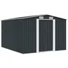 Image de Abri De Jardin 257x298x178 Cm Métal Anthracite Vidaxl