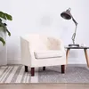 Image de vidaXL Fauteuil avec Revêtement en Tissu Beige Salon Salle de Séjour Canapé 247002