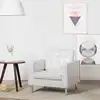 Image de Fauteuil Blanc 75x70x75 Cm Similicuir Vidaxl