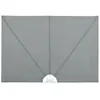Image de vidaXL Auvent latéral pliable de terrasse Gris 300 x 200 cm 44565