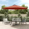 Image de Parasol De Jardin En Porte-à-faux Et Poteau En Aluminium Vidaxl