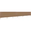 Image de Paravent 6 Panneaux Tissu 800 X 80 Cm Taupe Vidaxl