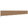 Image de vidaXL Paravent 6 panneaux Tissu 800 x 80 cm Taupe 44546