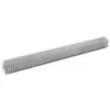 Image de vidaXL Grillage Métal Acier 25x15 m Carré Argenté Treillis Clôture de Jardin 143621