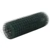 Image de vidaXL Grillage Acier avec revêtement en PVC 10x05 m Vert 143626