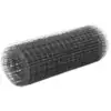 Image de Grillage Acier Avec Revêtement En Pvc 25x0,5 M Gris Vidaxl