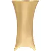 Image de Nappes De Table Extensibles 2 Pcs 80 Cm Doré Vidaxl