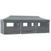 Image de Tente De Réception Pliable Avec 8 Parois 870x291x315 Cm Anthracite Vidaxl