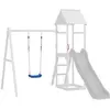 Image de Sièges De Balançoire Avec Cordes 2 Pcs Bleu 37x15 Cm Pe Vidaxl
