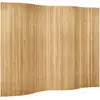 Image de Cloison De Séparation Bambou Largeur 250 Cm Hauteur 165 Cm Naturel Vidaxl