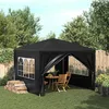 Image de vidaXL Tente de Réception 3x3 m Anthracite Tonnelle Chapiteau Jardin Pavillon 45098