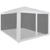 Image de Tente De Réception Avec 4 Parois En Maille 4 X 3 M Vidaxl