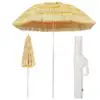 Image de Parasol De Plage Naturel 180 Cm Style Hawaïen Vidaxl